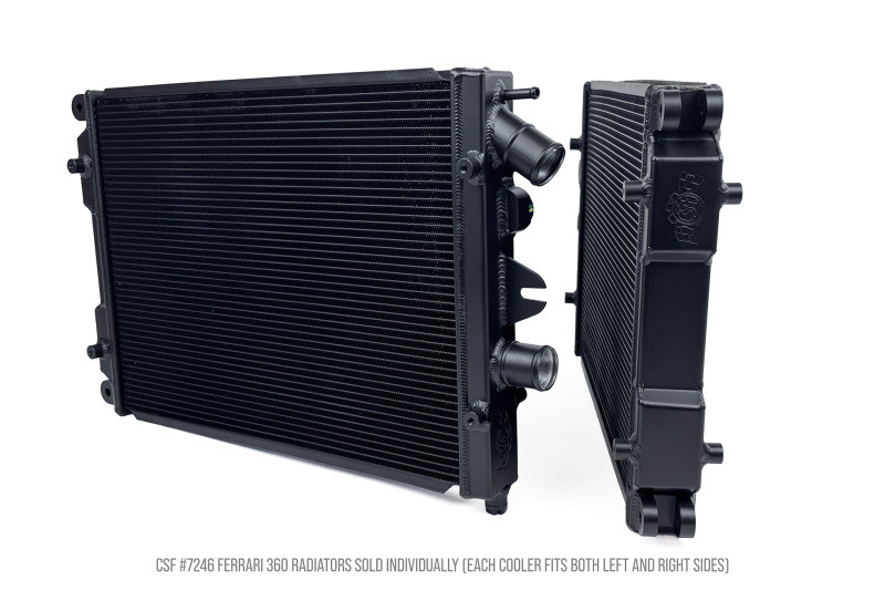 CSF 00-08 Ferrari 360 High Performance All Aluminum Radiator - Left/Right - 7246 Photo - out of package