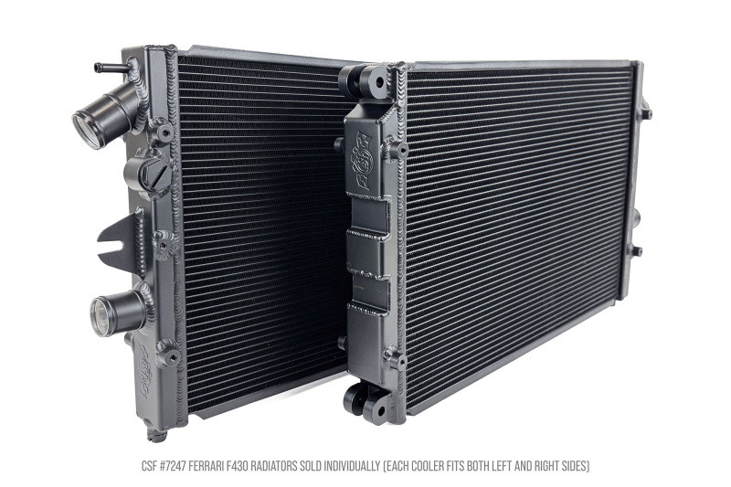 CSF 05-09 Ferrari F430 High Performance All Aluminum Radiator - Left/Right - 7247 Photo - out of package
