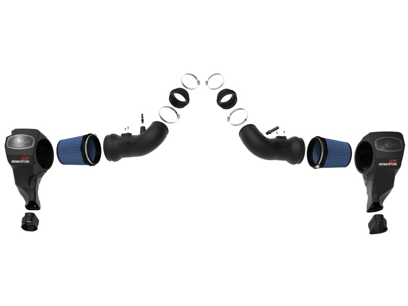 aFe 24-25 Ford Mustang GT V8 5.0L Momentum GT Cold Air Intake System w/ Pro 5R Filter - 50-70117R Photo - Unmounted