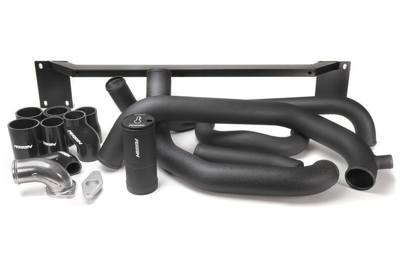 PERRIN 08-14 Subaru WRX Front Mount Intercooler Boost Tube Kit - Black - PSP-ITR-436-3BK User 1