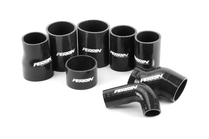 PERRIN 08-14 Subaru WRX Front Mount Intercooler Boost Tube Kit - Black - PSP-ITR-436-3BK User 1