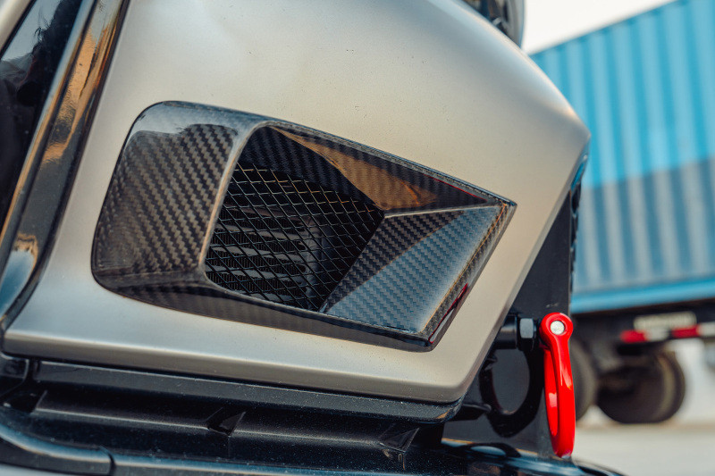 CSF 2023+ Honda Civic Type R FL5 High-Performance Dual Engine Oil Cooler Kit - 8343 Photo - Mounted