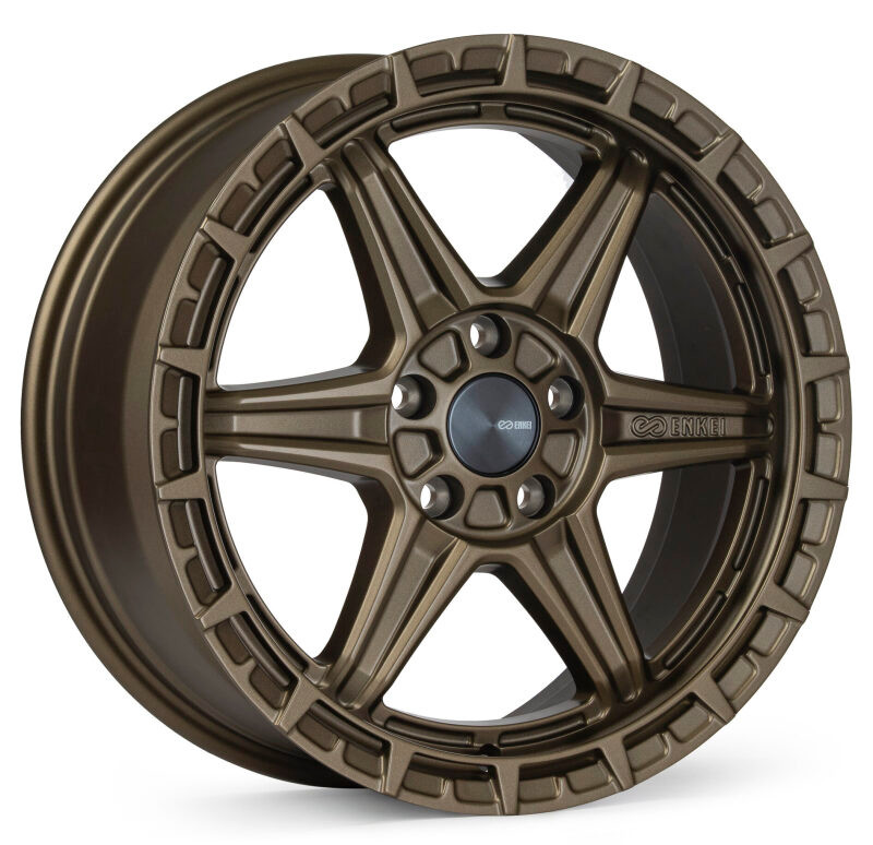 Enkei Trail-Finder OVL 18x8 / 5x108 BP / ET35 / 63.4mm Bore - Matte Bronze Wheel - 559-880-3135ZP Photo - Primary