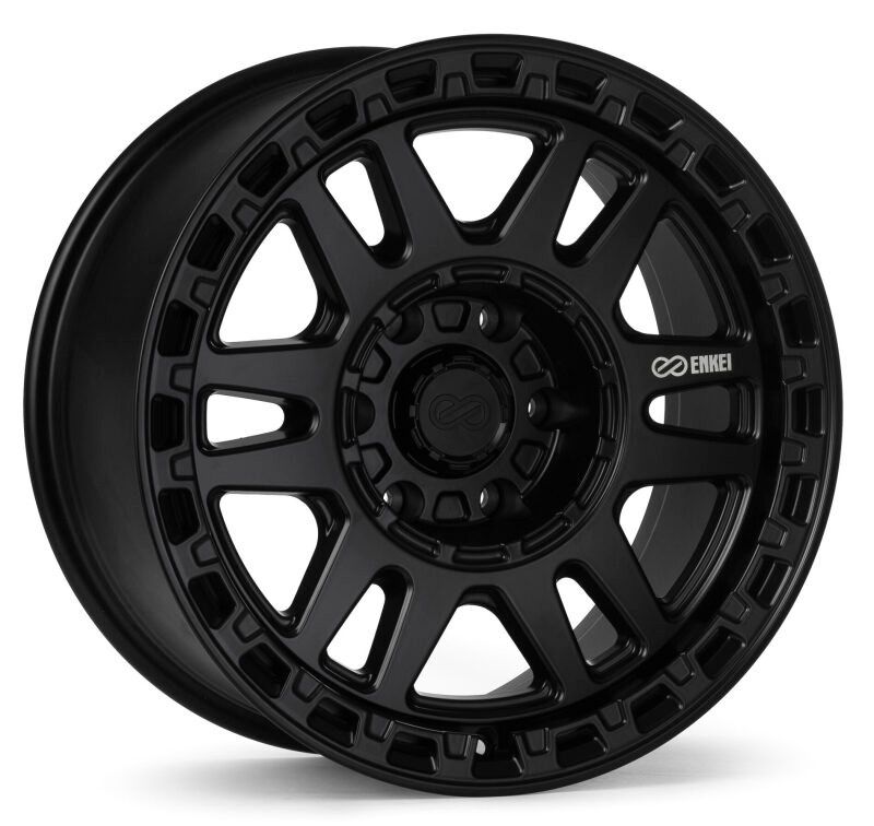 Enkei Trail-Tracker 20x9 / 6x139.7 BP / ET39 / 106.1mm Bore - Matte Black Wheel - 560-290-8439BK Photo - Primary