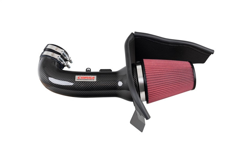 Corsa 16-24 Chevrolet Camaro SS 6.2L V8 Carbon Fiber Open Element Air Intake - Dry - 44018D Photo - Primary