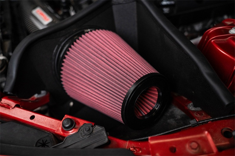 Corsa 16-24 Chevrolet Camaro SS 6.2L V8 Carbon Fiber Open Element Air Intake - Dry - 44018D Photo - Mounted