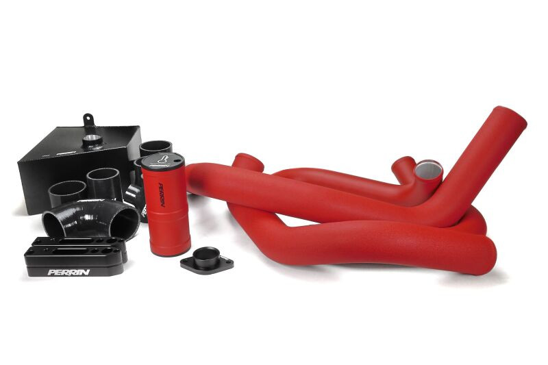 PERRIN 15-21 Subaru WRX Front Mount Intercooler Boost Tube Kit - Red - PSP-ITR-437-3RD User 1