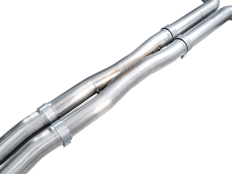 AWE Tuning 22-26 Cadillac CT5-V Blackwing SwitchPath Exhaust - Diamond Black Tips - 3025-43562 Photo - out of package