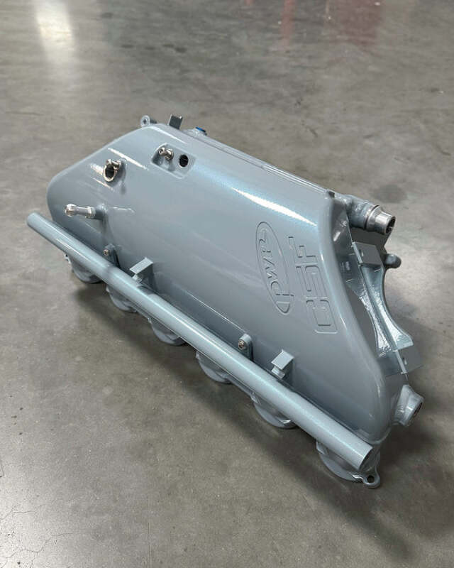 CSF BMW M2/M3/M4 S58 (G8X) Charge-Air Cooler Manifold - Brooklyn Grey - 8233BKG Photo - Primary