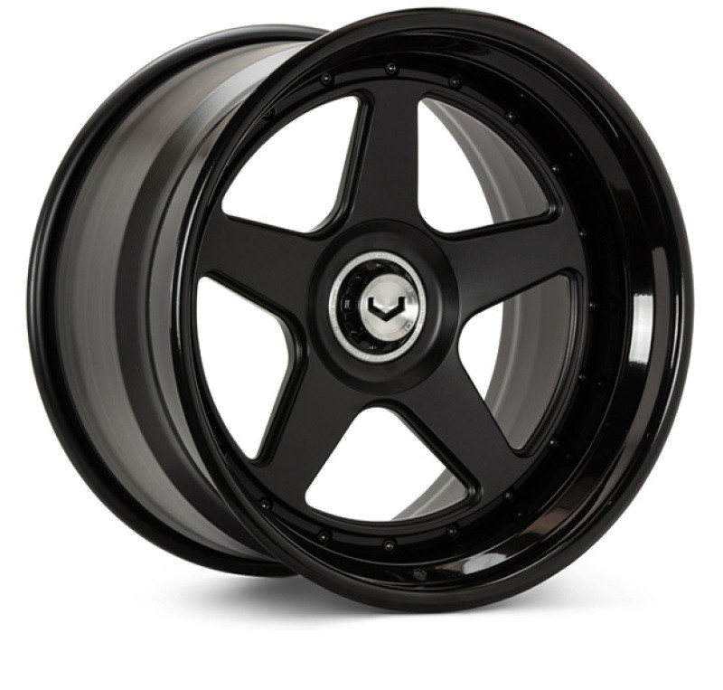 Vossen GEN-01 3pc - 21x13 - Cntr Lock - Satin Blk Cntr / Gloss Blk Out - Lamborghini Aventador Rear - GEN-01-3P-1M001 Photo - Primary