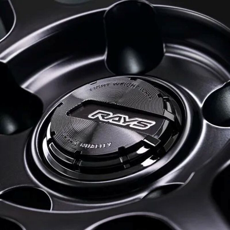 Gram Lights 57NR LIMITED II 17x7.0 +47 4-100 Semigloss Black Wheel w/ Black Cap/Stickers/Air Valve - WGN2M47ASB User 1