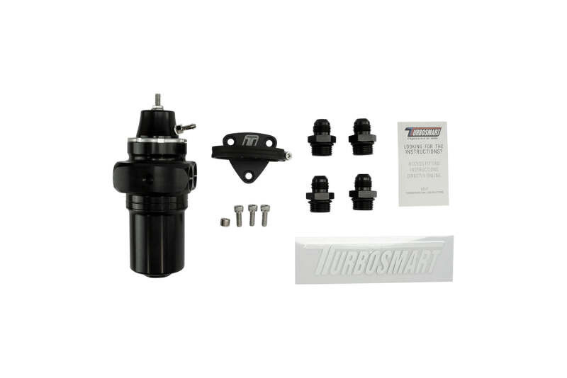 Turbosmart FPRF8 Fuel Pressure Regulator and Filter - Black - TS-0404-1532 Photo - Close Up
