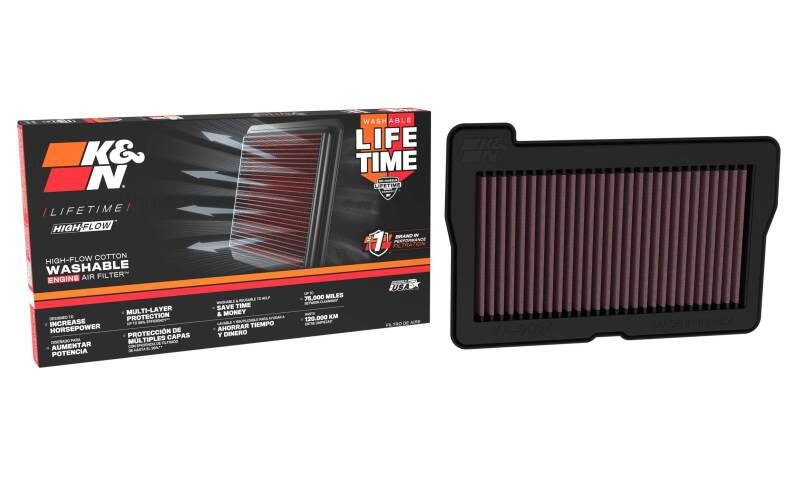 K&N 2023 Yamaha MT-09 Replacement Air Filter - YA-9024 Photo - out of package