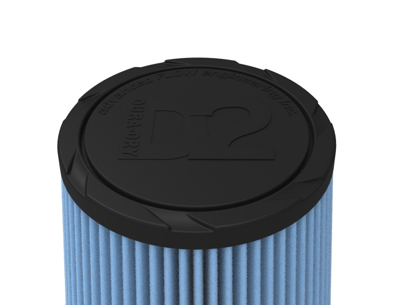 aFe Momentumint Rplcmnt Air Filter w/ D2 Dura-Dry Media 3-1/8inF x 6inB x 4-1/2inT x 6-1/4inH - 20-90211V Photo - Unmounted