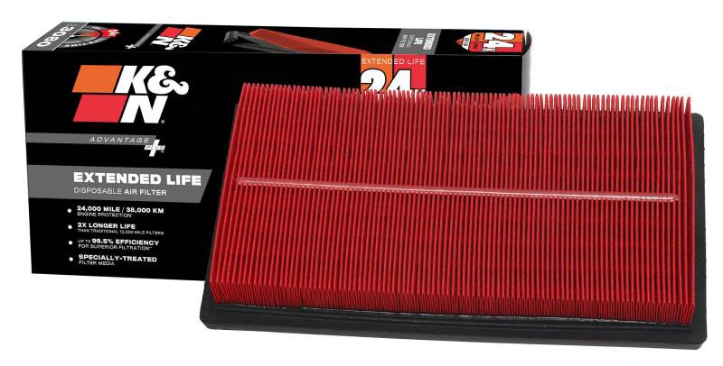 K&N Advantage Plus Air Filter 24K Miles Toyota C-Hr L4-1.2L F/I 16-19 - KNX-3080 Photo - out of package