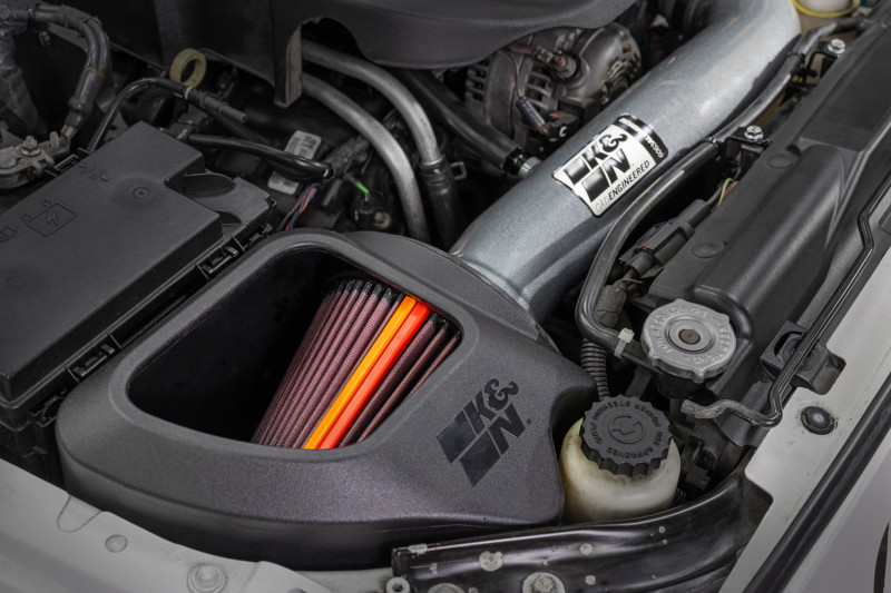 K&N 12-18 Wrangler NextGen Aluminum Cold Air Intake - 70-1566 Photo - Mounted