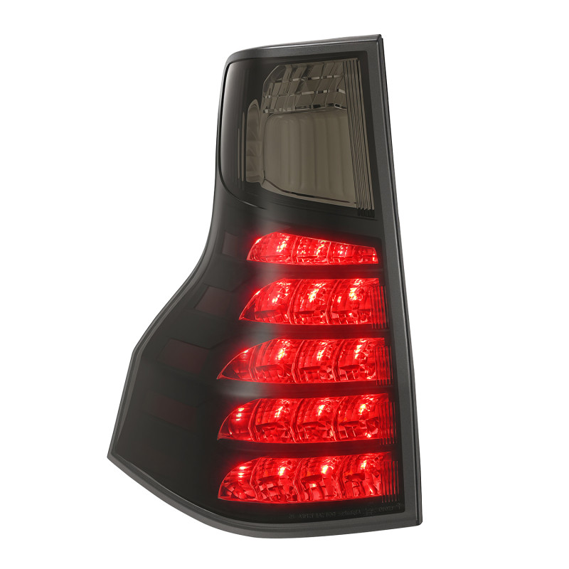 AlphaRex 14-21 Lexus GX470 PRO-Series LED Tail Lights - Smoke - 678014 User 1