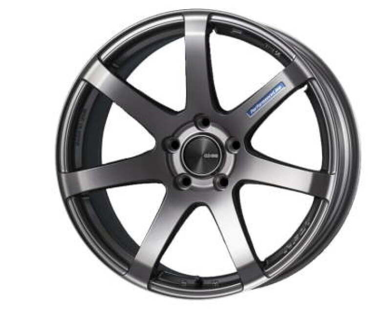 Enkei PF07 19x8 5x100 45mm Offset 75mm Bore Dark Silver Wheel ** SPECIAL ORDER** - 490-980-8045DS Photo - Primary