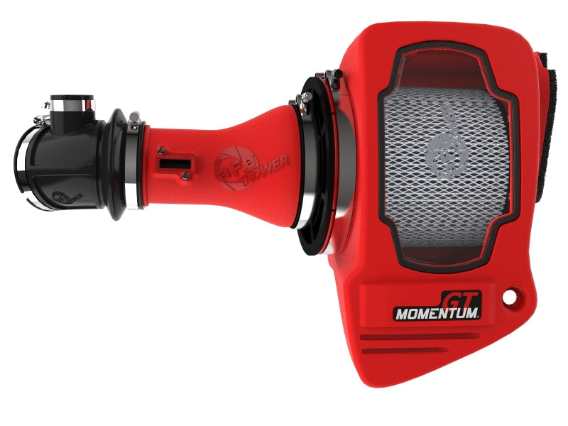aFe Momentum GT Pro Dry S Cold Air Intake 2025+ Nissan Patrol/Armada V6-3.5L (tt) - Red - 50-70130DR Photo - Unmounted