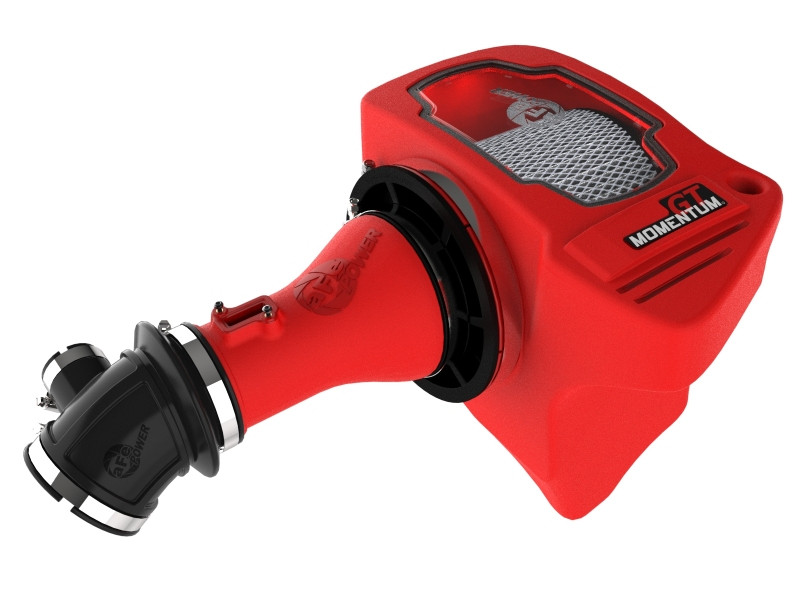 aFe Momentum GT Pro Dry S Cold Air Intake 2025+ Nissan Patrol/Armada V6-3.5L (tt) - Red - 50-70130DR Photo - Unmounted