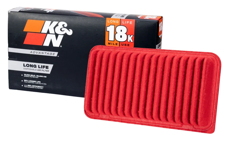K&N Advantage Air Filter 18K Miles Mazda Miata L4-2.0L F/I 2006 - KNA-2335 Photo - out of package