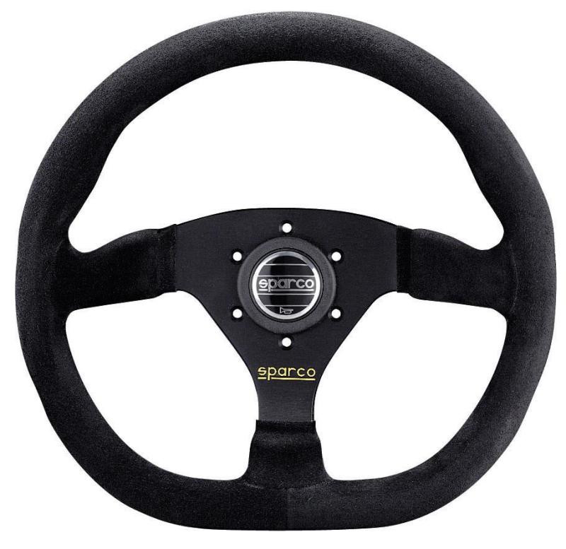 Sparco Steering Wheel L360 Ring Suede Black - 015TRGS1TUV Photo - Primary
