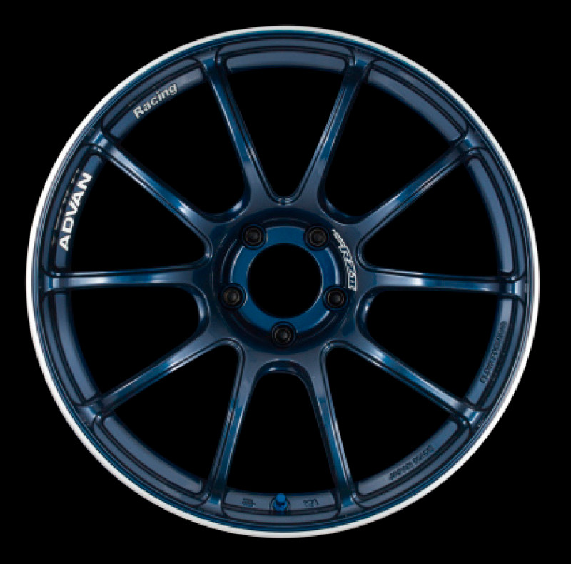 Advan RZII 15x8.0 +35 4-100 Racing Indigo Blue and Ring Wheel - YAZ5G35AE User 1