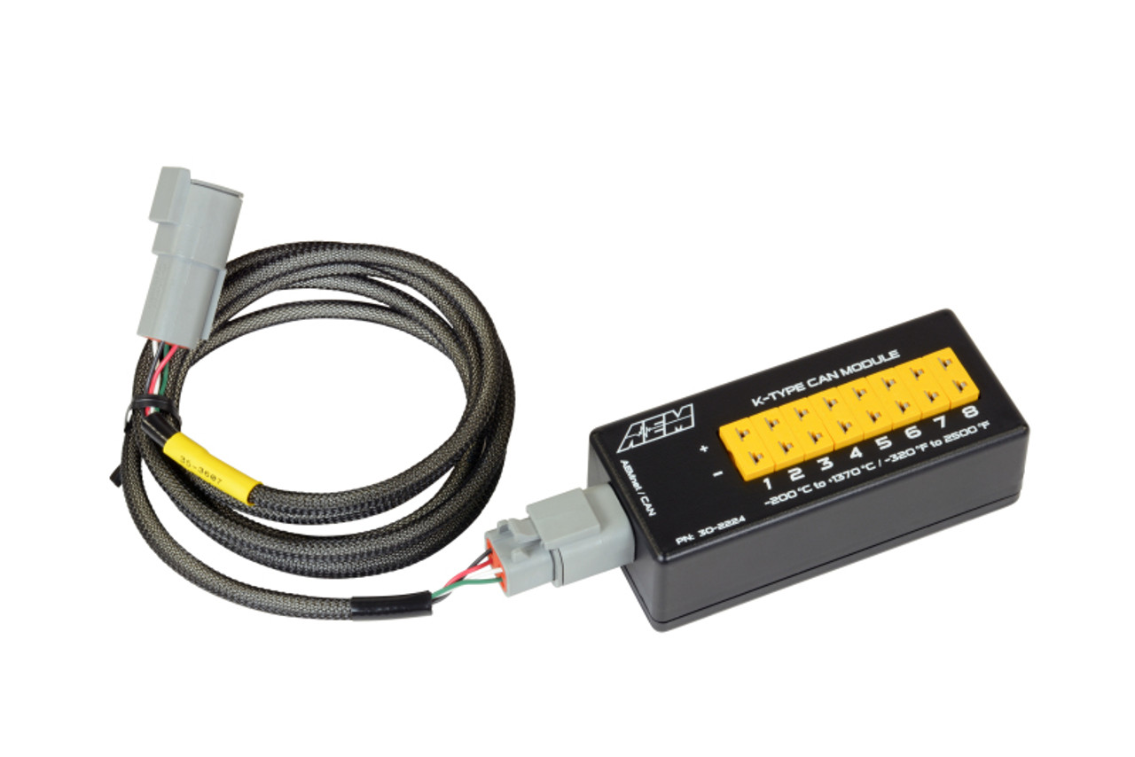 AEM 8 Channel K-Type Thermocouple EGT CAN Module - 30-2224 Photo - out of package