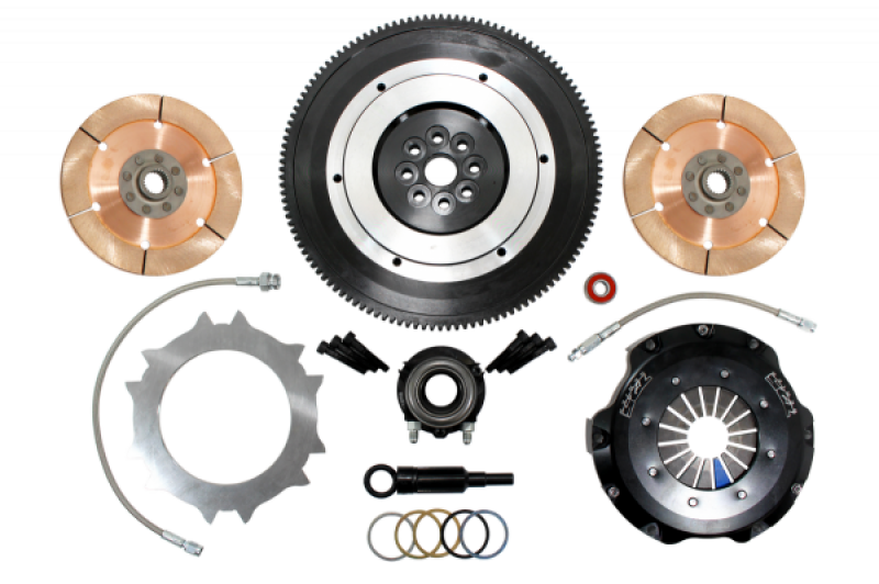 Clutch Masters 07-09 Subaru Legacy GT Spec B Push Style Race Twin-Disc 7.25in Clutch Kit - 15017-TD7R-SHV User 1