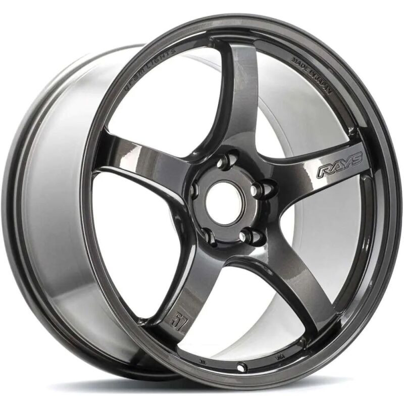 Gram Lights 57CR 17x9 +38 5x100 HS Gunmetallic Wheel (Min Order Of 20) - WGCRQ38DHGP Photo - Primary