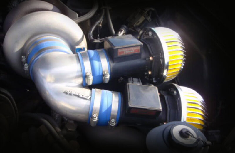 GReddy 89-94 Nissan Skyline GT-R Large Single GReddy/MHI T78 33D 80MM Dia Air Flow Turbo Upgrade Kit - 11520038 Photo - Close Up