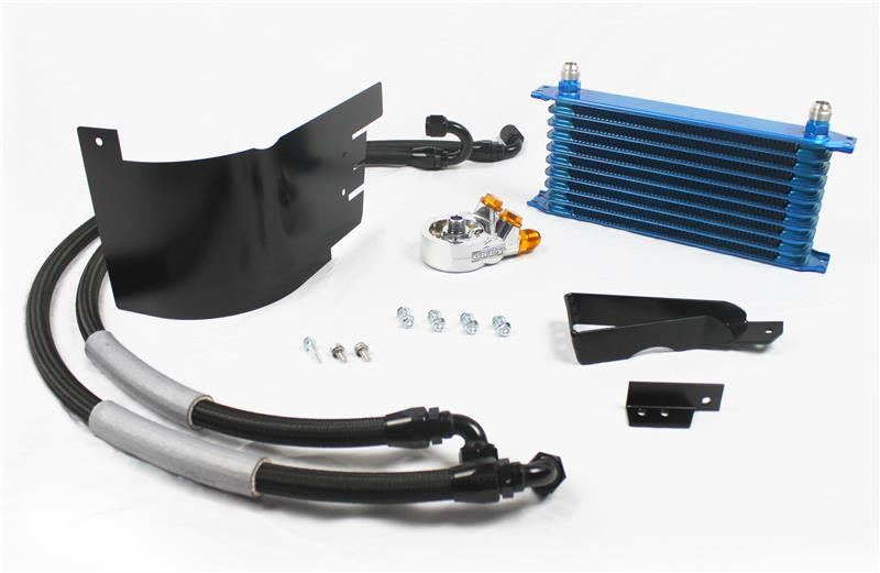 GReddy 2017-2019 Honda Civic Type-R NS1010G 10 Row Oil Cooler Kit - 12058002 Photo - Primary