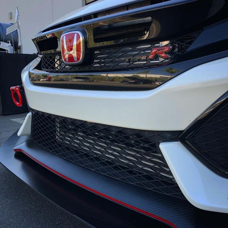 GReddy 2017+ Honda Civic Type-R High Capacity Front Mount Oil Cooler Kit - 12058003 Photo - Close Up