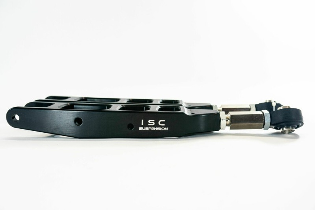 ISC Suspension 08-21 Subaru Impreza V3 Rear Adjustable Control Arms - Stealth Series Black - S012CA-V3BL User 1