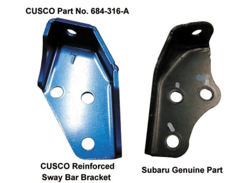 Cusco Rear Harder Sway Bar Bracket 03-09 Subaru Legacy - 684 316 A User 1