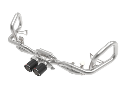 aFe 14-16 Porsche 911 GT3 991.1 H6 3.8L MACH Force-Xp 304 SS Cat-Back Exhaust System w/ Carbon Tips - 49-36450-C Photo - Primary