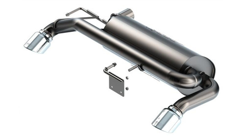 Borla 21-22 Ford Bronco 2.7L V6 4WD ATAK Axle Back Exhaust w/ Bright Chrome Tips - 11978 Photo - Primary