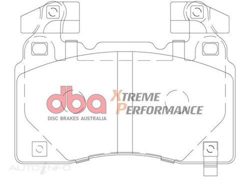 DBA 13-17 Holden Commodore VE/VF SSV Brembo XP Performance Front Brake Pads - DB2358AXP User 1
