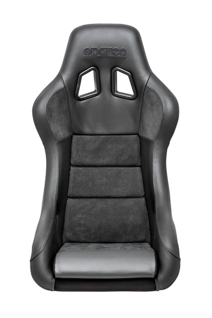 Sparco Seat QRT Performance Leather/Alcantara Black (Must Use Side Mount 600QRT) - 008012RPNR User 1