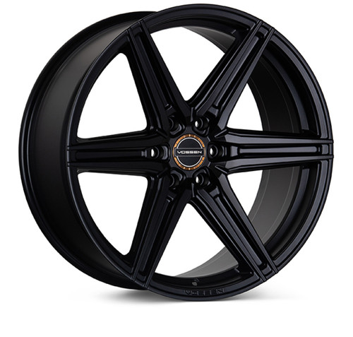 Vossen HF6-2 20x9.5 / 6x139.7 / ET15 / Deep Face / 106.1 - Satin Black - HF62-0G06 Photo - Primary