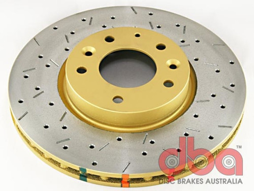 DBA 06-13 Mazda 6 (Excl Mazdaspeed6) Front 4000 Series Drilled & Slotted Rotor - 42963XS Photo - Primary