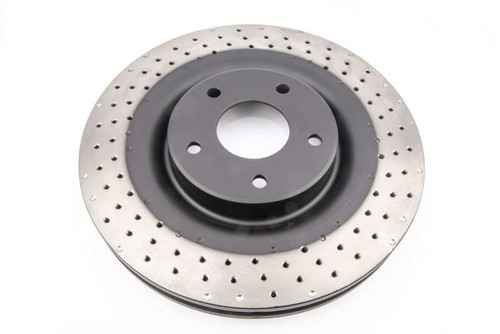 DBA 05-13 Chevrolet Corvette Front 4000 Series Cross Drilled Rotor - 42990XD Photo - Primary