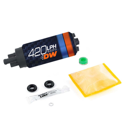 Deatschwerks DW420 Series 420lph In-Tank Fuel Pump w/ Install Kit For Eclipse (Turbo AWD) 95-98 - 9-421-0847 Photo - Primary