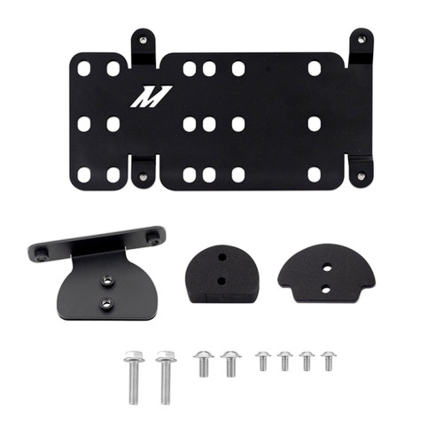 Mishimoto 19-21 Chevy 1500 Tow Hook License Plate Relocation Bracket - MMLP-T1-19 Photo - Primary