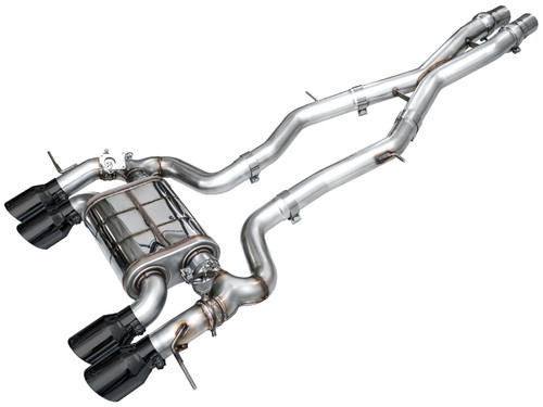 AWE Tuning 23-24 BMW G87 M2 SwitchPath Edition Exhaust - Diamond Black Tips - 3025-43487 Photo - Primary