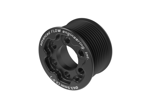 aFe POWER Supercharger Power Pulley 2.50 IN Fits aFe Pulley Kits for Hellcat Supercharger - 79-10009P Photo - Primary