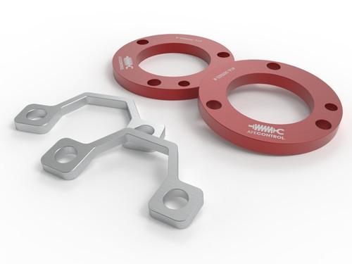 aFe CONTROL 1.25 IN Leveling Kit 21-24 Ford Bronco - Red - 416-30T002-R Photo - Primary