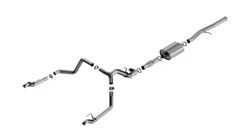 Borla 2024 Chevy Silverado 1500 6.2L V8 ATAK Catback Exhaust (Use Fact Fascia Tips) - 140996 Photo - Primary