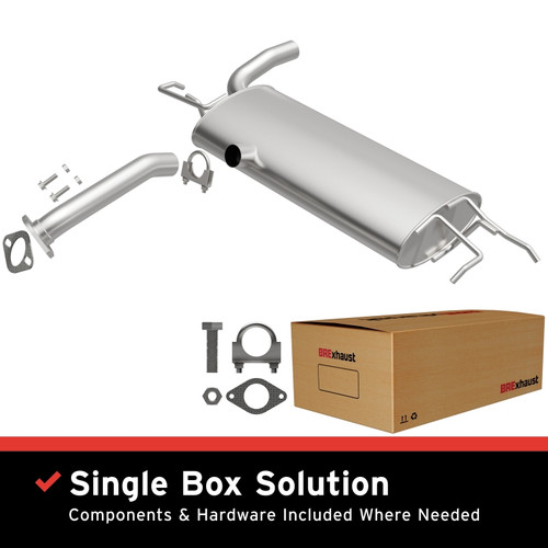 BRExhaust 05-10 Kia Sportage/ 05-08 Hyundai Tucson Muffler Kit - 108-0160 Photo - Primary