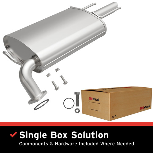 BRE Exhaust 02-08 Camry ES300 Solara 2.4L 3.0L Muffler Kit - 108-0068 Photo - Primary